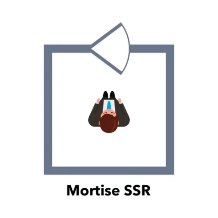 Ригельний замок ATIS Lock Mortise SS-R врізний для системи контролю доступу