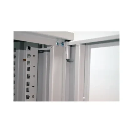 Шафа 12U, 600х600х640 мм (Ш*Г*В), акрилове скло — UA-MGSWA126G