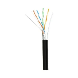 Кабель вита пара ATIS FTP 4*2*0.5-CU PE MT кат.5е (FTP мідь зовнішній з несучим тросом) бухта 305м