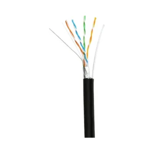 Кабель вита пара ATIS FTP 4*2*0.5-CU PE MT кат.5е (FTP мідь зовнішній з несучим тросом) бухта 305м
