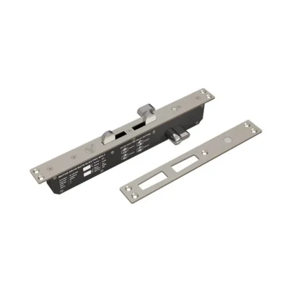 Електроригельний замок Yli Electronic YB-241DMD (LED) врізний із подвійним ригелем для системи контролю доступу