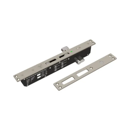 Електроригельний замок Yli Electronic YB-241DMD (LED) врізний із подвійним ригелем для системи контролю доступу