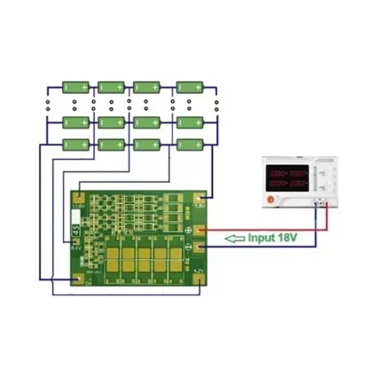 Плата захисту ATIS OKY3399-3 (BMS 4S 40A Li-ion)