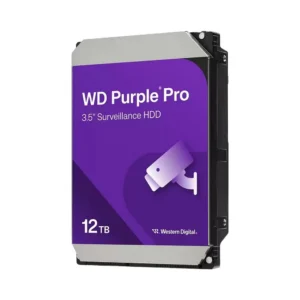 Жорсткий диск 12TB Western Digital WD Purple Pro WD122PURP для відеоспостереження з AI