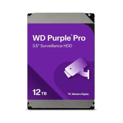 Жорсткий диск 12TB Western Digital WD Purple Pro WD122PURP для відеоспостереження з AI