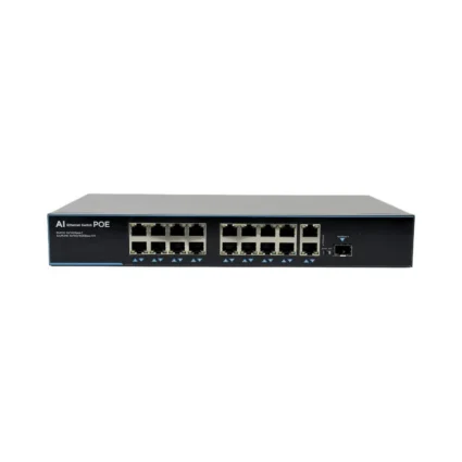 Комутатор PoE-1018-16P-1S/250 AI