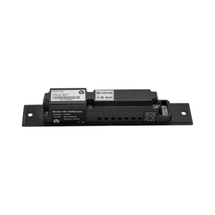Ригельний замок Yli Electronic YB-100N(LED)-5P врізний з LED індикацією, таймером для системи контролю доступу