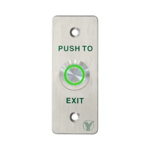 Кнопка виходу Yli Electronic YWP-880A(LED) водонепроникна з LED-підсвічуванням