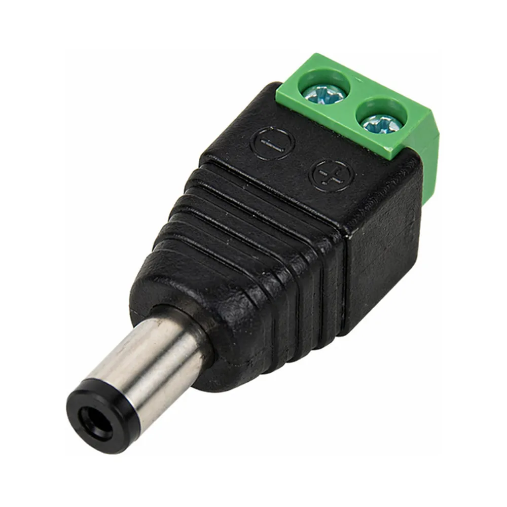 306019-1-1 Роз'єм Power jack 2.1*5.5mm ATIS під затискач C (male)