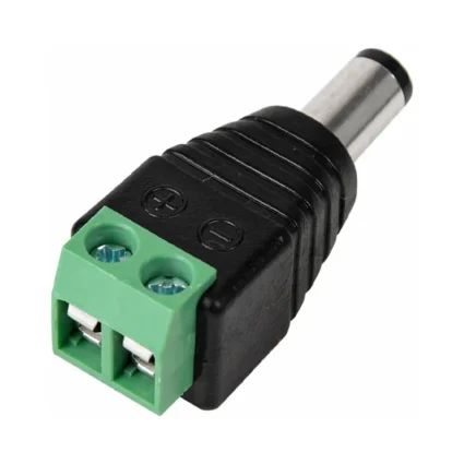 Роз'єм Power jack 2.1*5.5mm ATIS під затискач C (male)