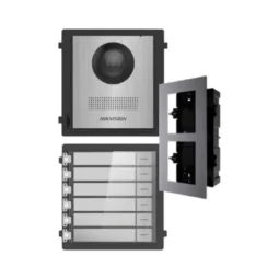 DS-KD8003-IME1NS + DS-KD-ACF2/Plastic + DS-KD-KK/S Комплект модулів Hikvision