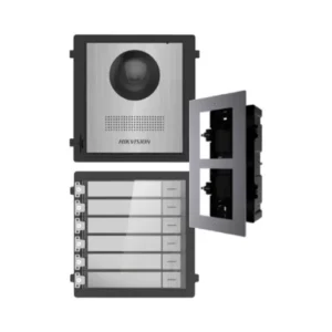 DS-KD8003-IME1NS + DS-KD-ACF2/Plastic + DS-KD-KK/S Комплект модулів Hikvision
