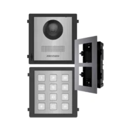 DS-KD8003-IME1NS + DS-KD-ACF2/Plastic + DS-KD-KP/S Комплект модулів Hikvision
