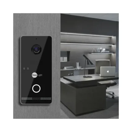 Neolight ALPHA Hybrid + OPTIMA IPW Black Комплект відеодомофону