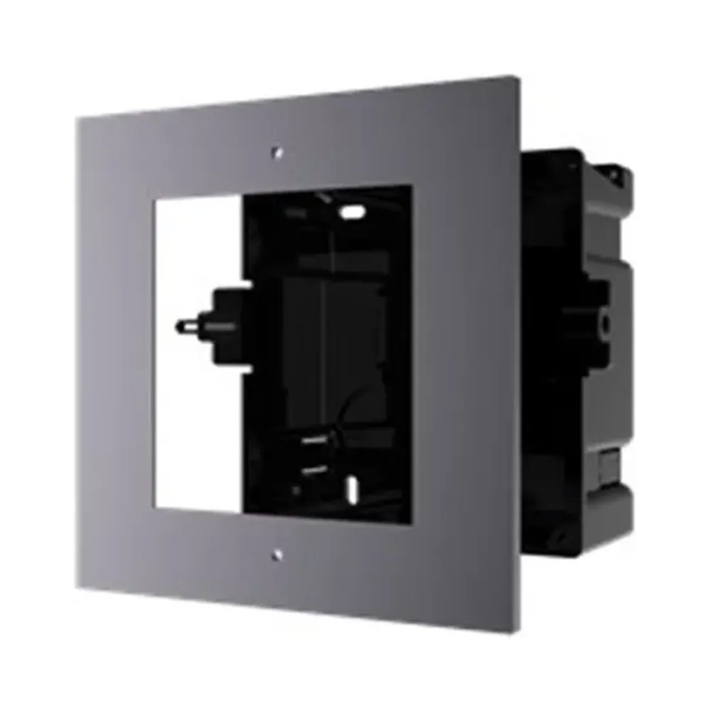 DS-KD-ACF1/Plastic Врізне монтажна рамка на 1 модуль Hikvision 23209 DS-KD-ACF1/Plastic Врізне монтажна рамка на 1 модуль
