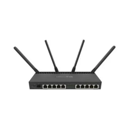 MikroTik RB4011iGS+5HacQ2HnD-IN Двохдіапазонний Wi-Fi роутер з SFP