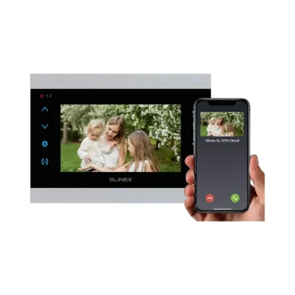 Slinex SL-07N Cloud silver/black Відеодомофон