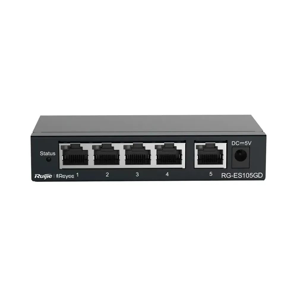 Ruijie Reyee RG-ES105GD 5-портовий гігабітний комутатор Ruijie 29589 Ruijie Reyee RG-ES105GD 5-портовий гігабітний комутатор