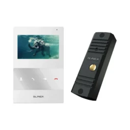 Slinex ML-16HD(Black)+SQ-04M(White) Комплект відеодомофону