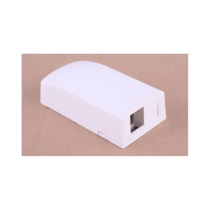 Розетка зовнішня для 2-х модулів KeyStone, без модулів, біла, Panduit NetKey