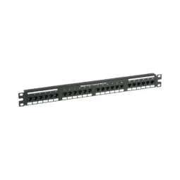 Патч-панель 24 порта, UTP, кат. 5е, 19", 1U, Panduit NetKey