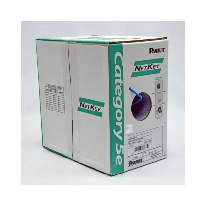 Кабель UTP, кат. 5e, LSZH, синій, 305 м, Panduit NetKey