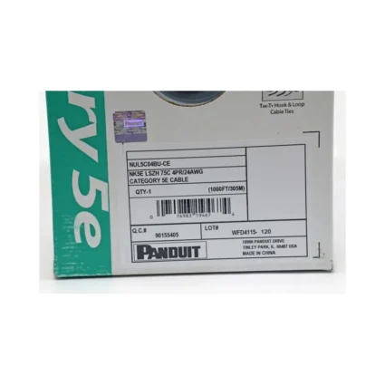 Кабель UTP, кат. 5e, LSZH, синій, 305 м, Panduit NetKey