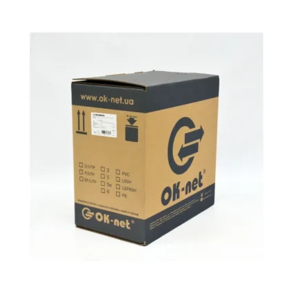 Кабель UTP 4x2x0.51, кат.5е, КПВ-ВП (350), 305 м
