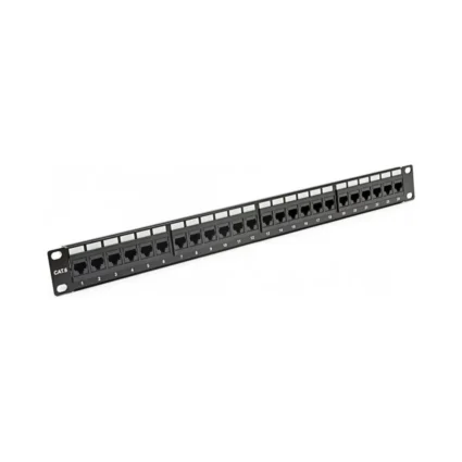 Патч-панель 19" 24xRJ-45 UTP, кат. 6, dual type, EPNew