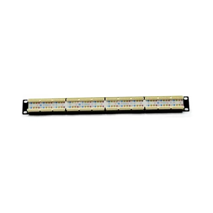 Патч-панель 19" 24xRJ-45 UTP, кат. 6, dual type, EPNew