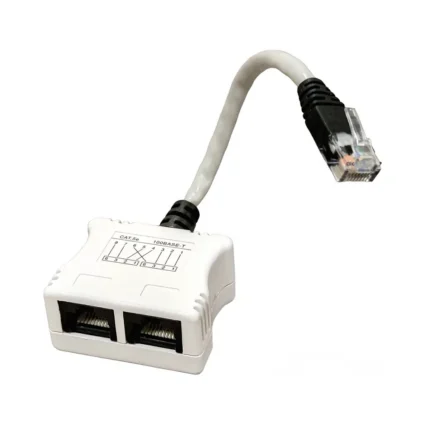 Розгалужувач витої пари, UTP, 1х2RJ-45