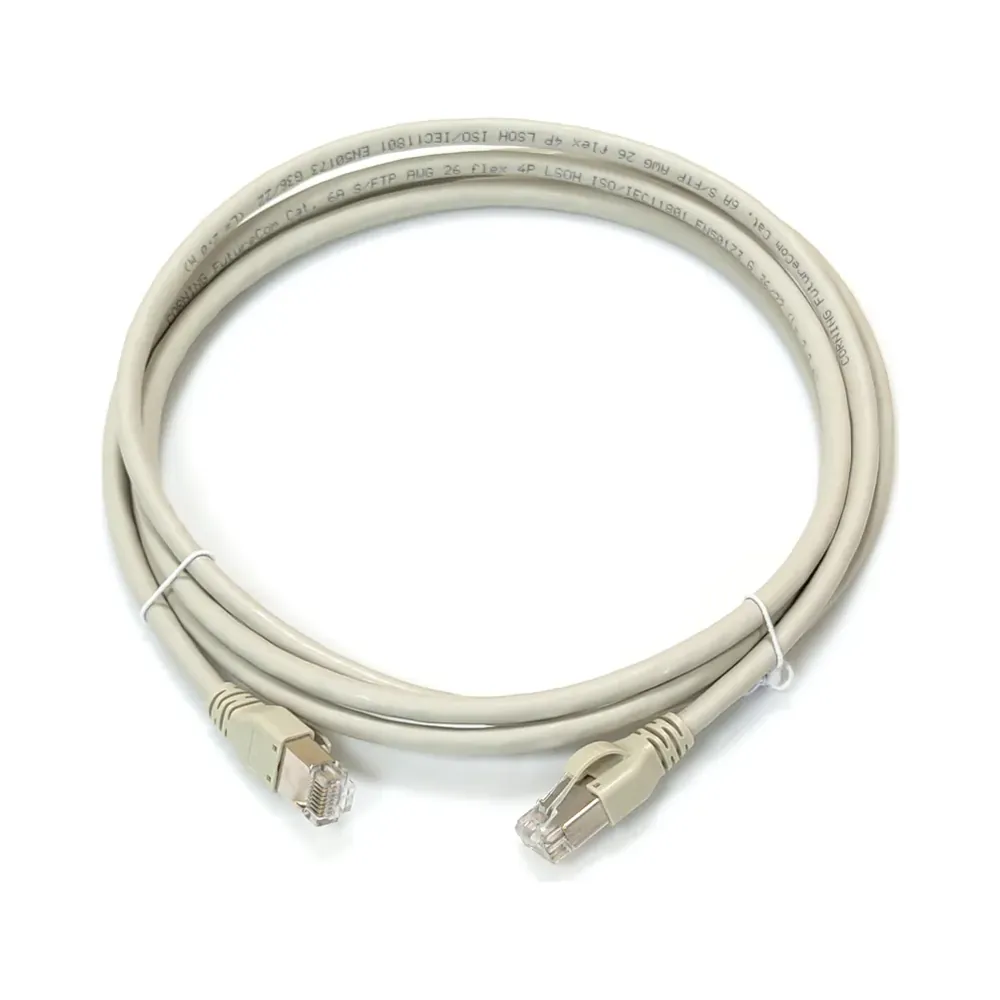 ccaagb-g1002-axxx-c0 Патч-корд S500 S/FTP FutureCom, 3 м, кат. 6a, LSZH, Corning