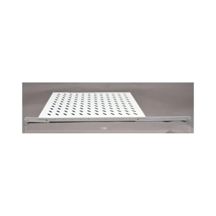 Полиця 19" 4 точки кріпл., 750мм глиб., перфорована