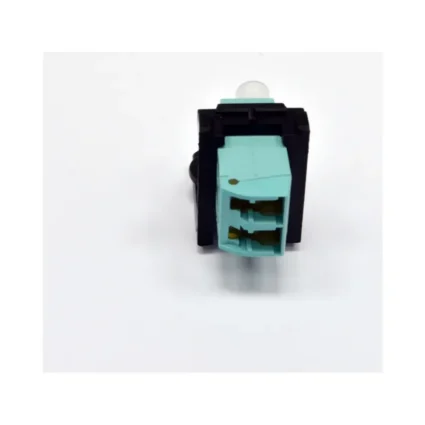 Модуль LANS LC Duplex MM Aqua (OM3/4), з шторками, Corning