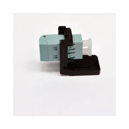 Модуль LANS LC Duplex MM Aqua (OM3/4), з шторками, Corning