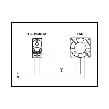 Термостат 10A 230V Fandis