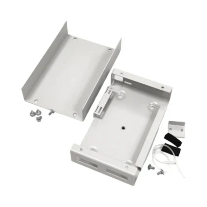 Міні-бокс для ВО адаптерів, (120х80х28мм) 2 SC Duplex/ 2 LC Quad CMS