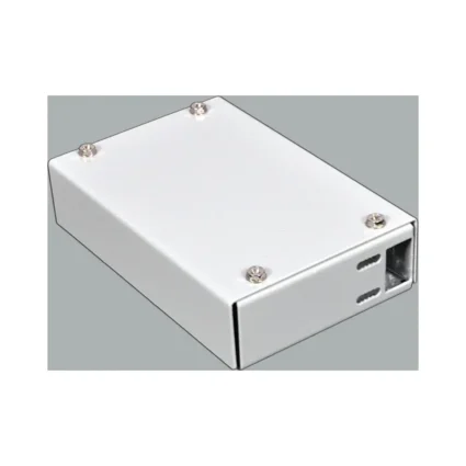 Міні-бокс для ВО адаптерів, (120х80х28мм) 2 SC Duplex/ 2 LC Quad CMS