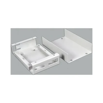 Міні-бокс для ВО адаптерів, (120х80х28мм) 2 SC Duplex/ 2 LC Quad CMS