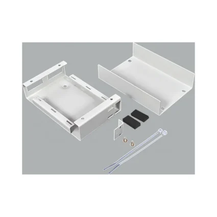 Міні-бокс для ВО адаптерів, (120х80х28мм) 2 SC Duplex/ 2 LC Quad CMS