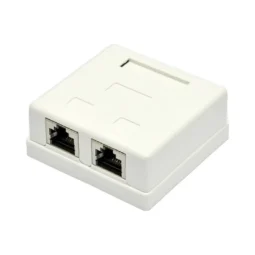 Розетка зовнішня 2хSTP, кат. 6, RJ45, EPNew