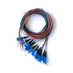 Набір кольорових пігтейлів LC/UPC 1.5 м, SM, Easy strip, для 12 волокон
