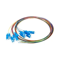 Набір кольорових пігтейлів SC/UPC SM 1.5 м, Easy strip, для 12 волокон