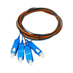 Набір кольорових пігтейлів SC/UPC 1.5 м, SM, Easy strip, для 4 волокон