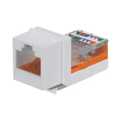 Модуль Keystone RJ45, кат. 5e, UTP, білий, Panduit NetKey