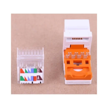 Модуль Keystone RJ45, кат. 5e, UTP, білий, Panduit NetKey