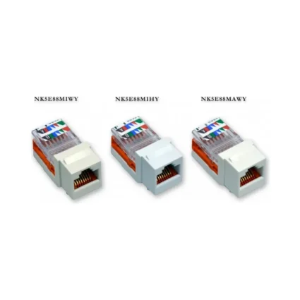 Модуль Keystone RJ45, кат. 5e, UTP, білий, Panduit NetKey