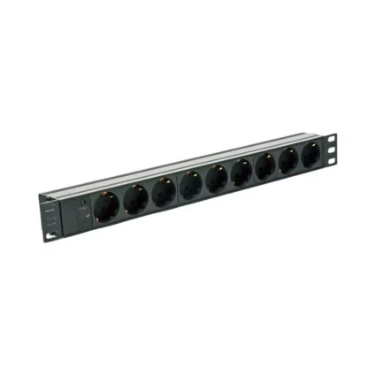 Блок 19" на 9 роз. нім. станд., 10А, 1U, без шнура