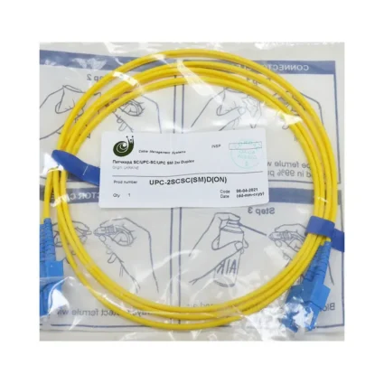 Патчкорд SC/UPC-SC/UPC SM 15м Duplex Slim