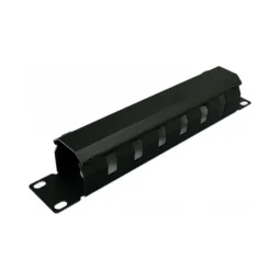 Кабельний організатор 10", 1U, перфорований